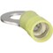 Panduit Ring Terminal, 1/4 in Stud Size, 10 AWG, 1,000 V, Nylon Insulated, Yellow, 500 PK PNF10-14R-D - alternate 3